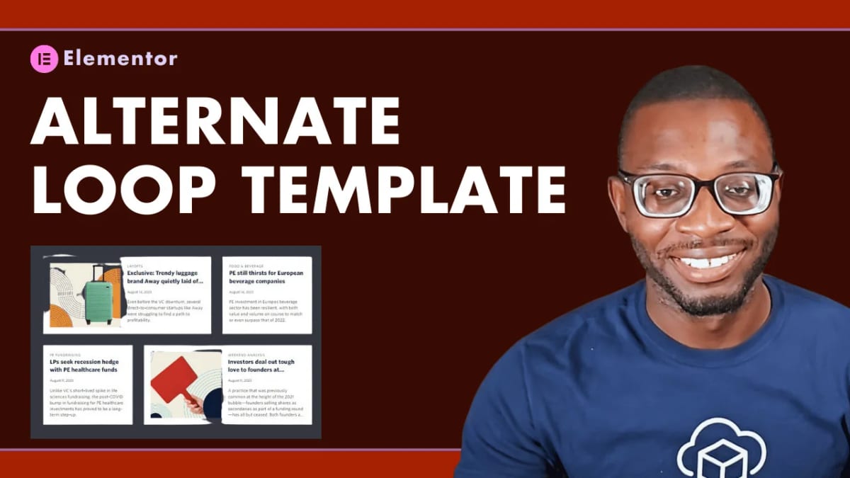 Alternate loop template in Elementor that reverses per row — Daveden