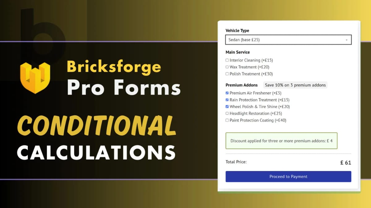Conditional Pro Build complex forms using Bricksforge Pro Forms: A guide to ...