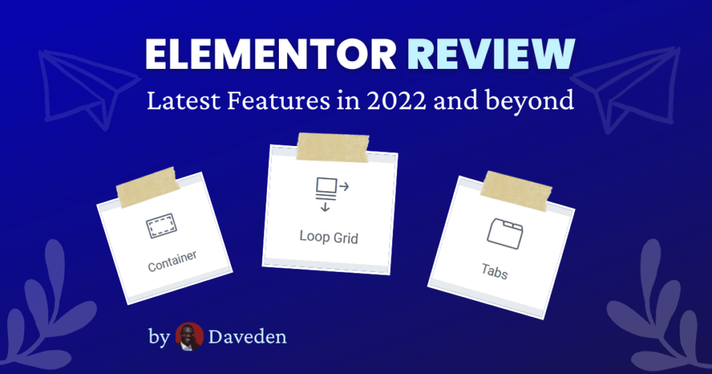 The three new Elementor widgets introduced in 2023